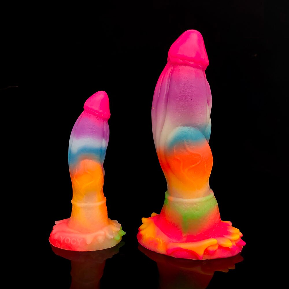 Glow Mini Knot Dildo