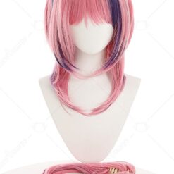 Pink Mixed Cosplay Wig - Image 3
