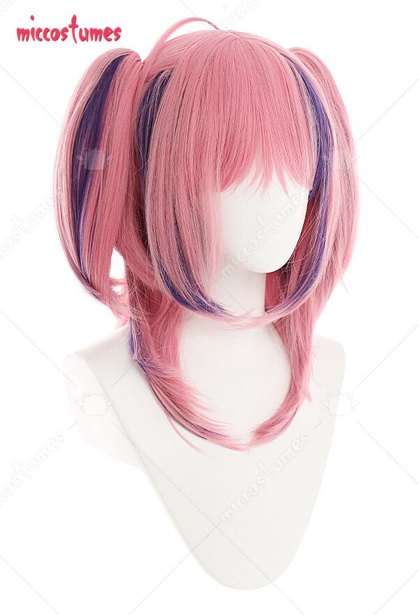 Pink Mixed Cosplay Wig - Image 2