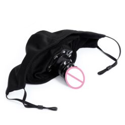 Locked Lips Gag Mask - Black