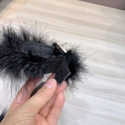 Feather Platform Showgirl Heels - Image 6