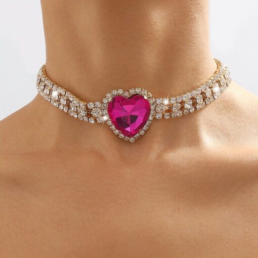 Precious Woman Heart Choker