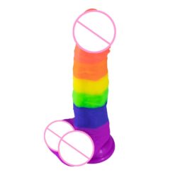 Sissy Pride Rainbow Dildo - 3.7cm