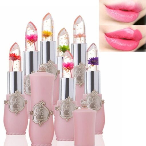 Pink Daisy Floral Lipstick