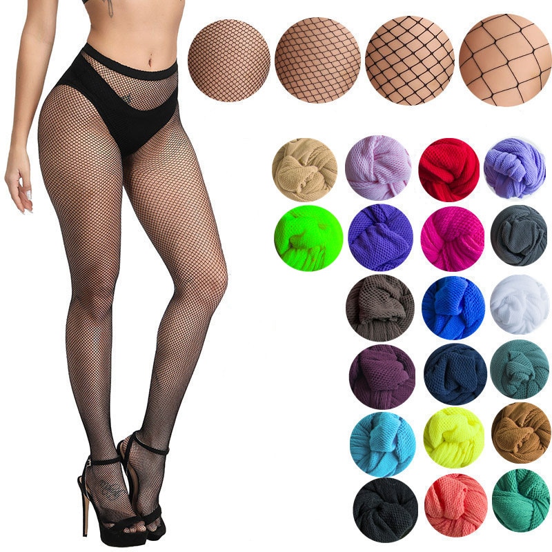 Colorful Fishnet Tights