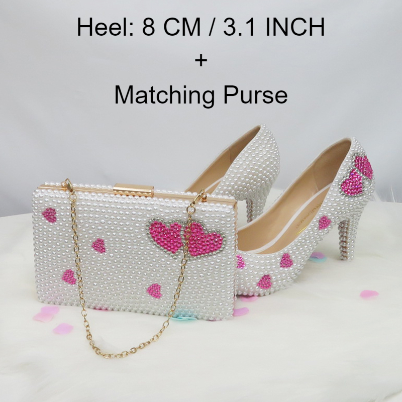8cm shoe and bag
