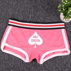 BBC Queen Booty Shorts - Pink, M
