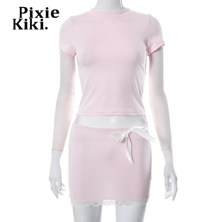 Baby Pink Skirt Set Sissy Dream