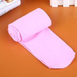 Candy Color Velvet Tights - Pink