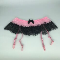 Sissy Pink Garters Collection - 001