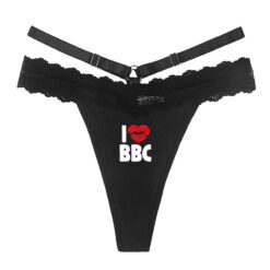 BBC Love Addiction Thong - Black 1, S
