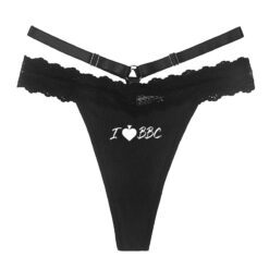 BBC Love Addiction Thong - Black-3, L