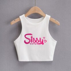 Proud Sissy Tank Top - white, L
