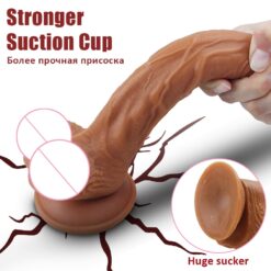 Soft Realistic Suction Dildo - Image 2