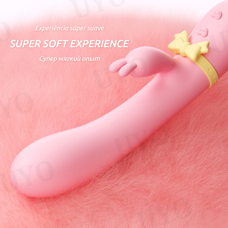 Silicone Rabbit G-Spot Vibrator - Image 4