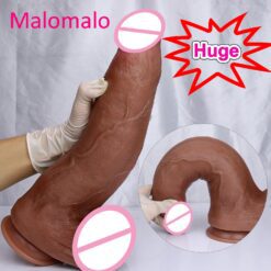 Huge Realistic Suction Dildo