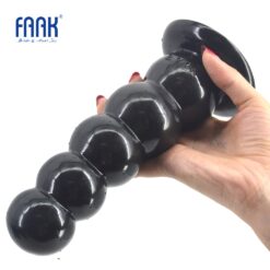 Big Beaded Anal Dildo