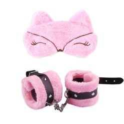 Plush Handcuffs & Blindfold Set