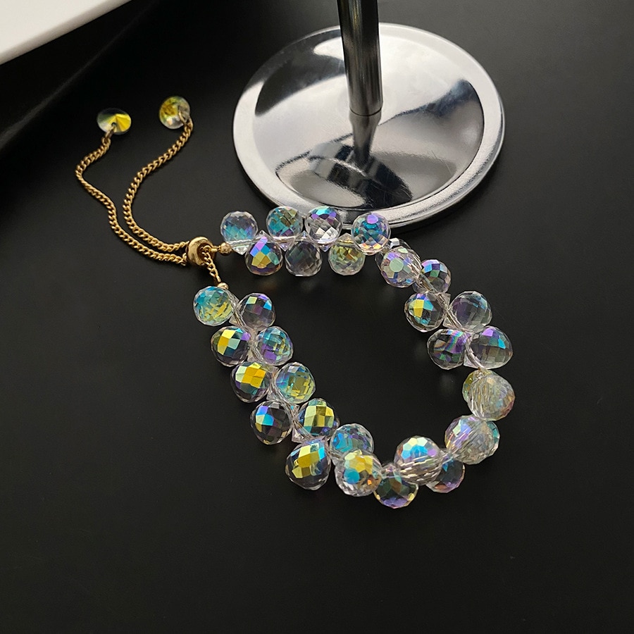 Crystal Bead Stretch Bracelet - Image 6