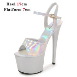 Pole Dance Platform Heels - As picture shown, 36