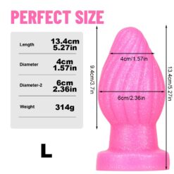 Plug and Play Anal Toy - Pink L