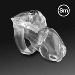 Click & Lock Chastity Cage - Small / 50mm Ring, Pink