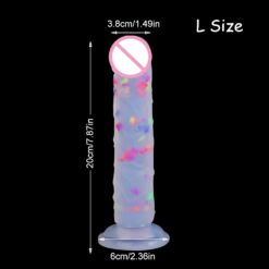 Sissy Birthday Party Dildos - Size L