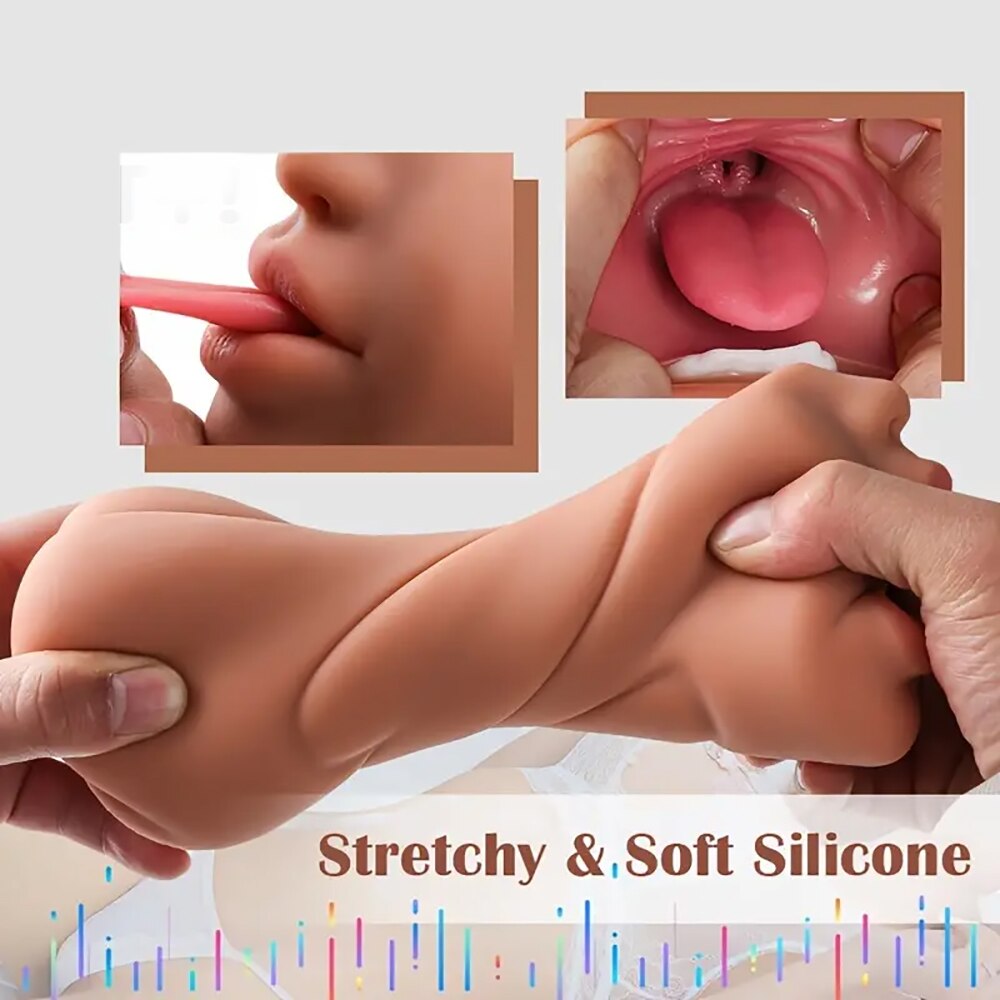 3-in-1 Realistic Stroker Masturbator - Image 4