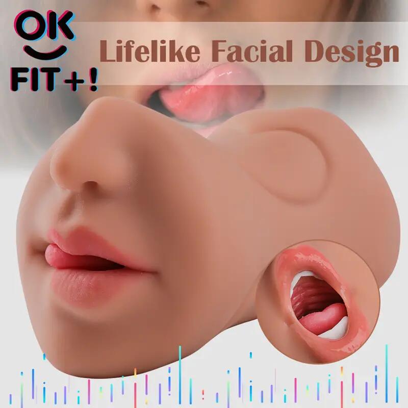 3-in-1 Realistic Stroker Masturbator