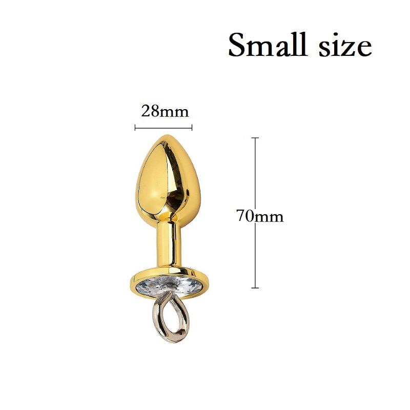 Golden anal plug S