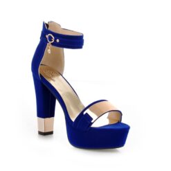 Delicate Secretary Heels - Blue, 14