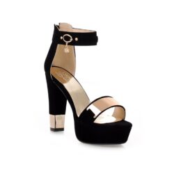 Delicate Secretary Heels - Black, 12