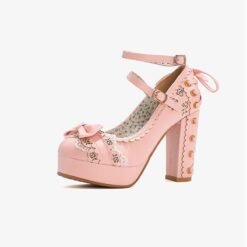 Cutie Loli High Heels - Pink, 11
