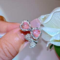 Embracing Pink Crystal Ring - CS5807901