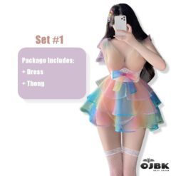 Sissy Fairytale Princess Dress - SET1