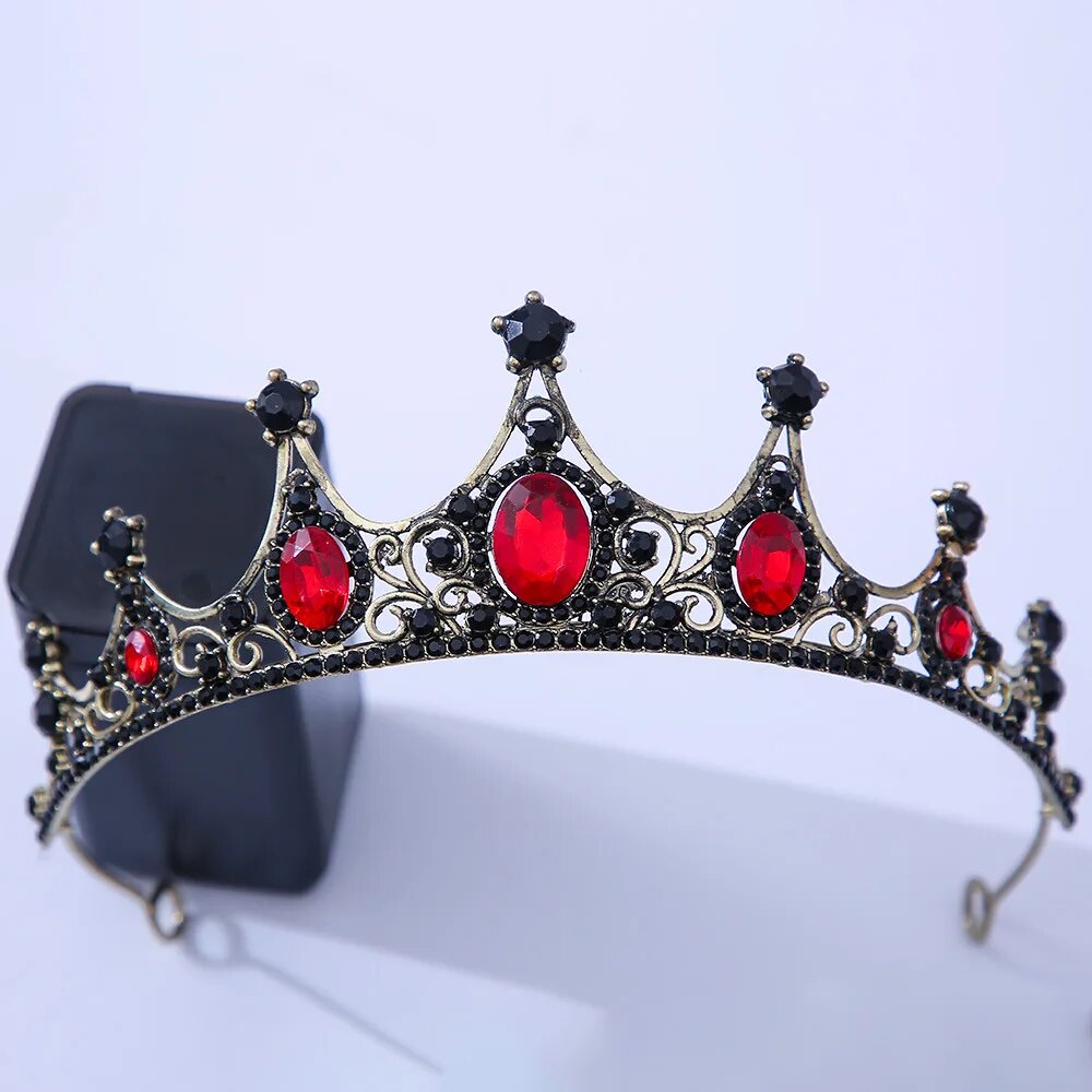 black red