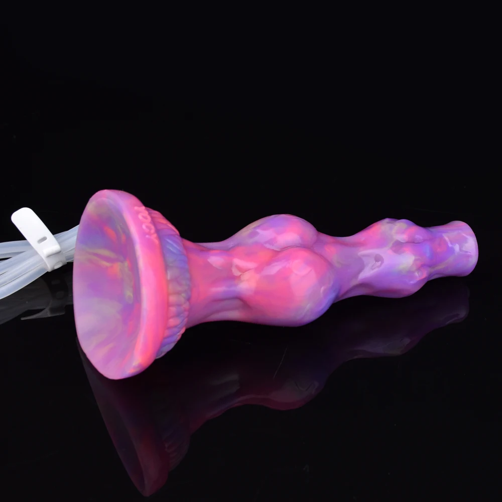 Glow Wolf Knot Squirting Dildo - Image 6