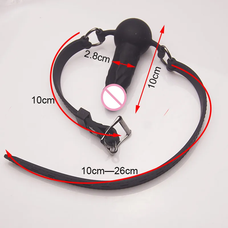 Reversible Dildo Ball Gag - Image 6