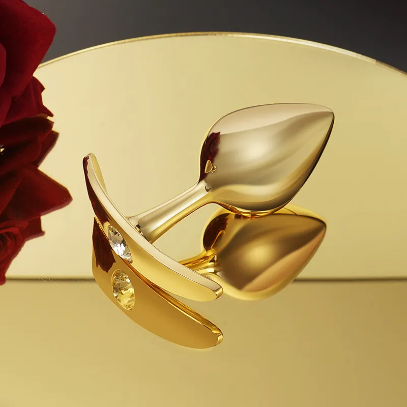 Crystal Jewel Steel Plug