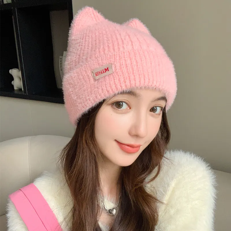 Cat Ear Knit Beanie