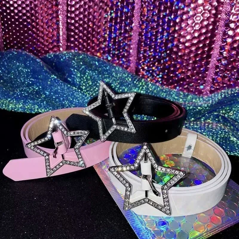 Y2K Star Buckle Belt - Image 2