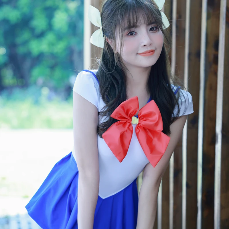 Sailor Cutout Swimsuit Leotard - Image 3
