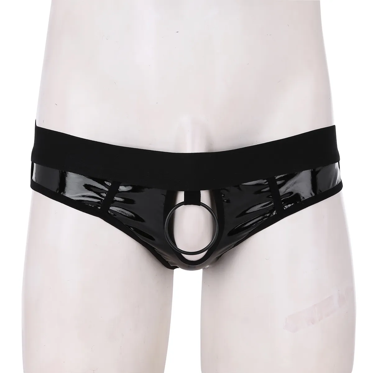 Wetlook Pouch Jockstrap Thong - Image 3
