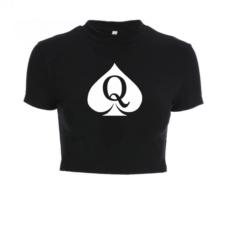 Queen Of Spades Strappy Top