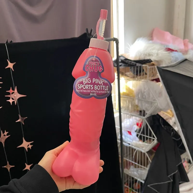 Large Penis Shape Kettle Funny Dick Water Bottle Hen Night Bachelorette Party Supplies Bridal Shower Bar Game Props Decor Gift