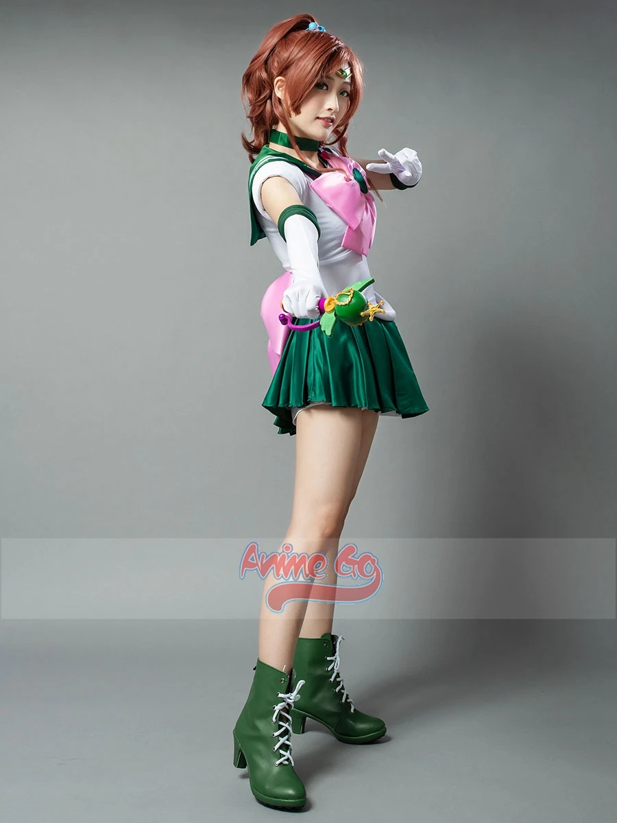 Green Sailor Scout Costume - Image 3