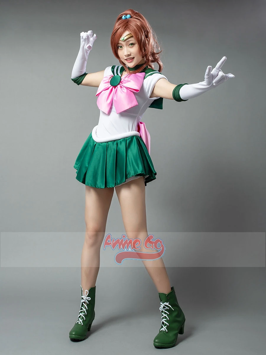 Green Sailor Scout Costume - Image 2