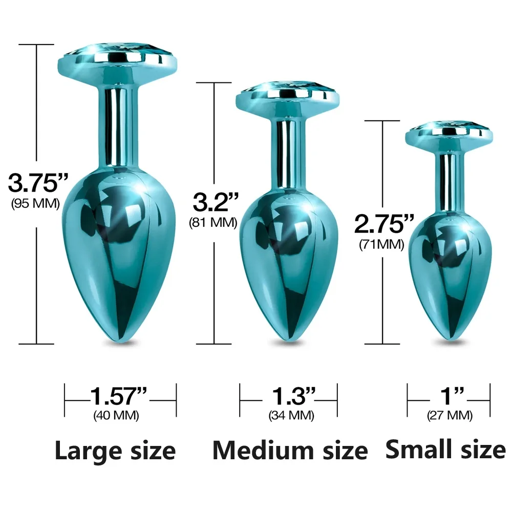 Fox Tail Small Medium Large Butt Plug Set Metal Bunny Tail Anal Plug Jewelry Steel Anal Sex Toy Trainer Exotic Dildo Cosplay