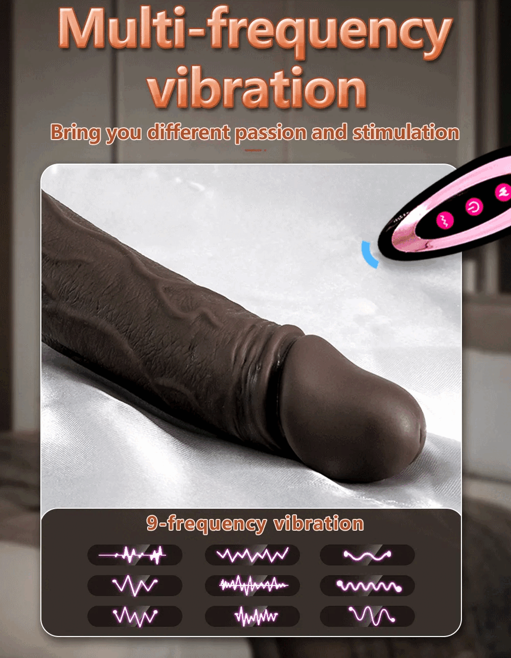 BBC Lover Vibrating Dildo - Sissy Dream BBC Lover Vibrating Dildo - Sissy Dream