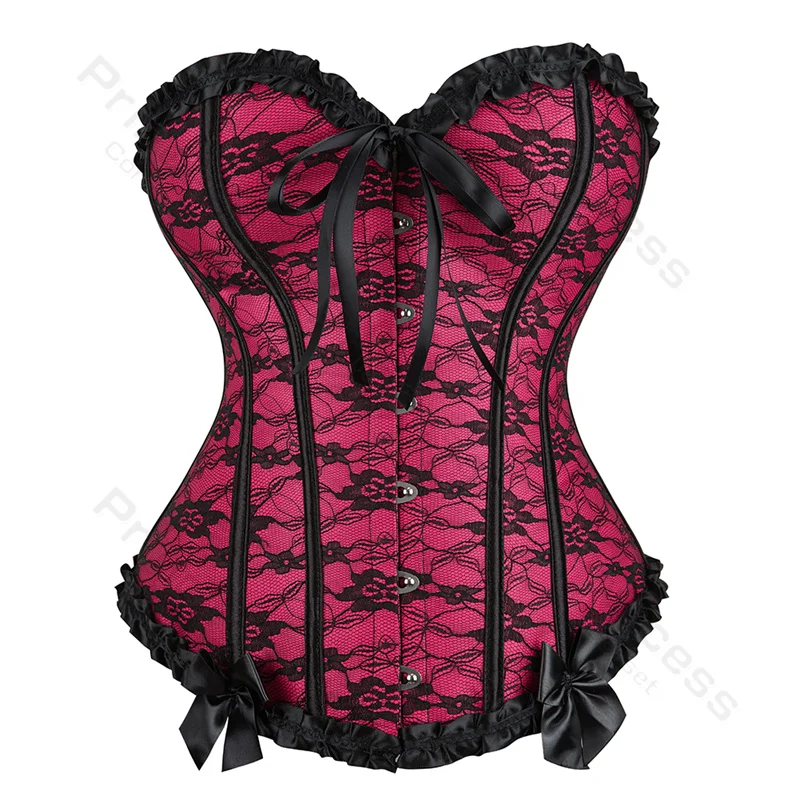 lace cover corset 1
